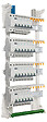 SIEMENS - Tableau 4 rangées pré-équipé 4 inter. diff. 63A + 22 disjoncteurs-SIEMENS - vignette