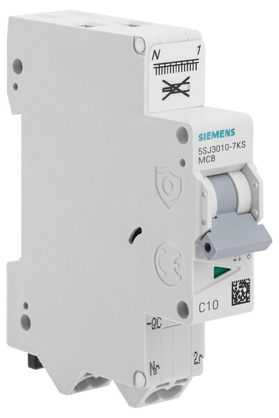 SIEMENS - Disjoncteur Auto P+N 10A-SIEMENS - large