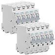 SIEMENS - Lot de 10 disjoncteurs Auto P+N 10A-SIEMENS - vignette
