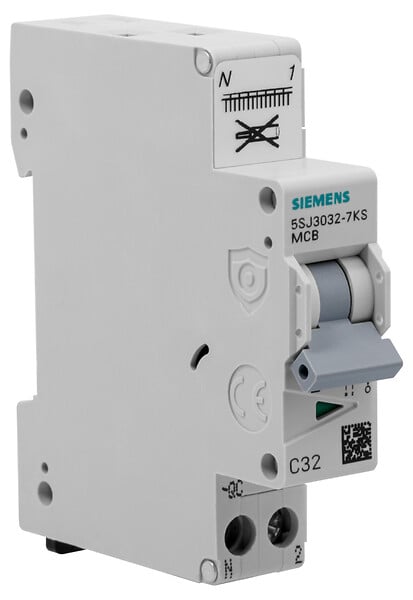SIEMENS - Disjoncteur Auto P+N 32A-SIEMENS - large