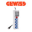 BATILEC - Coffret de chantier monophasé IP44 – 4 prises 230V 16A, différentiel 30mA, arrêt d'urgence et câble 3 m HO7RN-F-GEWISS - vignette