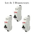 ABB - Lot de 3 disjoncteurs automatiques Ph+N raccordement Rapide 20A-4,5Ka-ABB - vignette