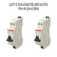 ABB - Lot de 2 disjoncteurs automatiques Ph+N raccordement Rapide 2A-4,5Ka-ABB - vignette