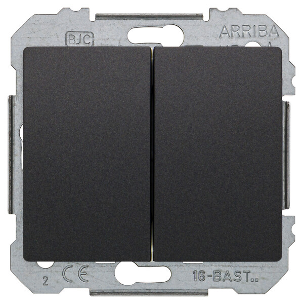 SIEMENS - Double Va et Vient Anthracite Delta IRIS-SIEMENS - large