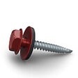 BRAVO THE SMART SOLUTION - Vis auto perceuse - bac acier - tôle de couverture - Toiture -  4.8x35mm, 50 pcs, Brun Rouge RAL 3011 - vignette