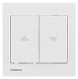 SIEMENS - Interrupteur Volet Roulant Blanc Delta Iris + Plaque basic Blanc - vignette