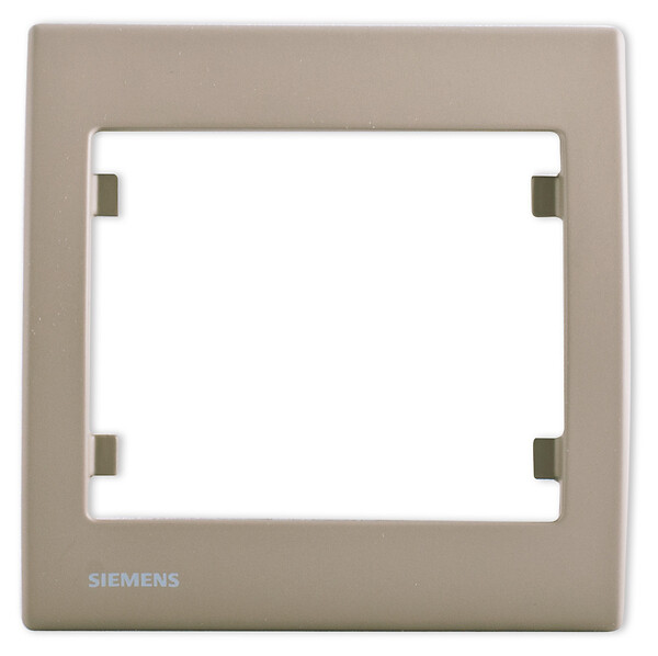 SIEMENS - Plaque simple Soft Taupe Delta IRIS - large