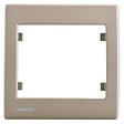 SIEMENS - Plaque simple Soft Taupe Delta IRIS - vignette