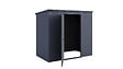 WEKA - Abri Métal GARY T4, anthracite - Surface hors-tout  3,57m² - vignette