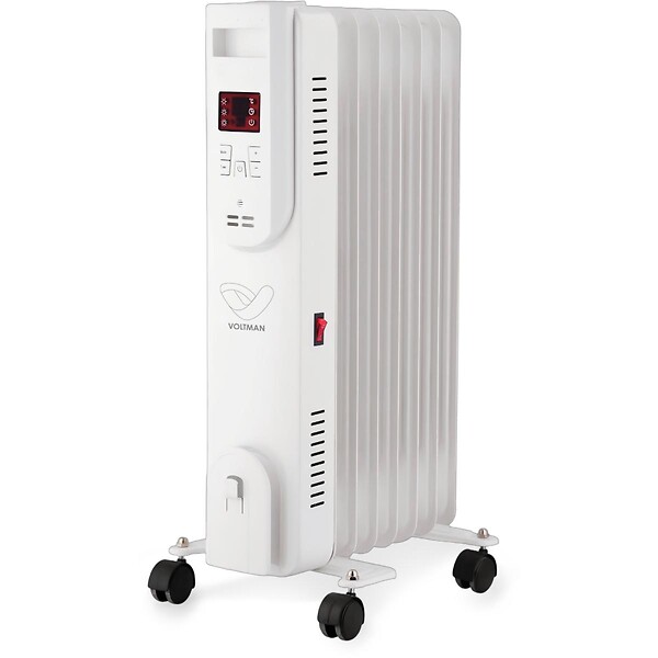 VOLTMAN - Radiateur mobile bain d'huile DigiOil 1500W - Voltman - large