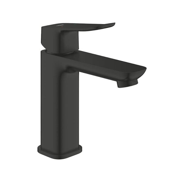 GROHE - Grohe Dice mitigeur monocommande de lavabo à levier avec vidage Clic-Clac, noir mat (1018332430) - large