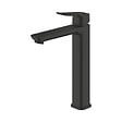 GROHE - Grohe Dice mitigeur lavabo monocommande XL à levier, avec cartouche en céramique, sans tirette ni vidage, noir mat (1018922430) - vignette