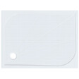 SWISS AQUA TECHNOLOGIES - Swiss Aqua Technologies Limnew 100x80 cm receveur de douche rectangulaire, marbre coulé, blanc (LIMNEW10080) - vignette