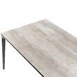 BELIANI - Table de salle à manger de jardin SOVARETO 180 cm 90 cm Imitation bois Gris clair - vignette