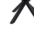 BELIANI - Table de salle à manger de jardin MALETTO 120 cm 120 cm Verre Noir - vignette