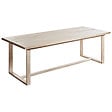 BELIANI - Table de salle à manger de jardin AZZANELLO 230 cm 100 cm Acacia Marron clair - vignette