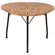 BELIANI - Table de salle à manger de jardin VARENNA 106 cm 103 cm Acacia Marron - vignette