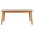 BELIANI - Table de salle à manger de jardin FORNELLI 180 cm 90 cm Acacia Marron - vignette