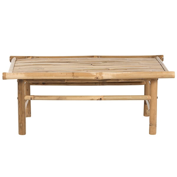 BELIANI - Table basse de jardin TODI Bambou Marron - large