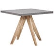 BELIANI - Table de salle à manger de jardin OLBIA 90 cm 90 cm Béton Gris - vignette