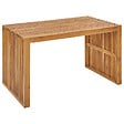 BELIANI - Table de salle à manger de jardin BELLANO 70 cm 120 cm Acacia Marron - vignette