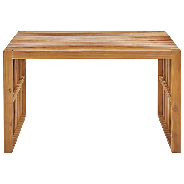 BELIANI - Table de salle à manger de jardin BELLANO 70 cm 120 cm Acacia Marron - large