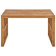 BELIANI - Table de salle à manger de jardin BELLANO 70 cm 120 cm Acacia Marron - vignette