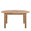 BELIANI - Table de salle à manger de jardin TOLVE 150 cm 150 cm Acacia Marron - vignette