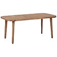 BELIANI - Table de salle à manger de jardin PARAGGI 180 cm 90 cm Bois d\'acacia certifié Marron - vignette