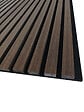 AICA SANITAIRE - Lot de 2 Panneaux Muraux Décoratifs Acoustiques Bois MDF 240x60cm Noyer  AntiBruit, Facile à Poser - vignette