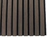 AICA SANITAIRE - Lot de 2 Panneaux Muraux Décoratifs Acoustiques Bois MDF 240x60cm Noyer  AntiBruit, Facile à Poser - vignette