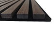 AICA SANITAIRE - Lot de 2 Panneaux Muraux Décoratifs Acoustiques Bois MDF 240x60cm Noyer  AntiBruit, Facile à Poser - vignette