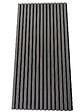 AICA SANITAIRE - Lot de 3 Panneaux Muraux Décoratifs Acoustiques Bois MDF 240x60cm Chêne noir  AntiBruit, Facile à Poser - vignette