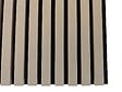 AICA SANITAIRE - Lot de 4 Panneaux Muraux Décoratifs Acoustiques Bois MDF 60x60cm  Chêne clair  AntiBruit, Facile à Poser - vignette