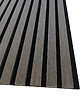 AICA SANITAIRE - Lot de 2 Panneaux Muraux Décoratifs Acoustiques Bois MDF 120x60cm Chêne noir  AntiBruit, Facile à Poser - vignette