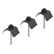 MCCOVER - Kit 50 fixations pour plaques acier nervurées 900/25 – Gris 7016 Gris anthracite RAL 7016, Unités - 50 pièces - vignette