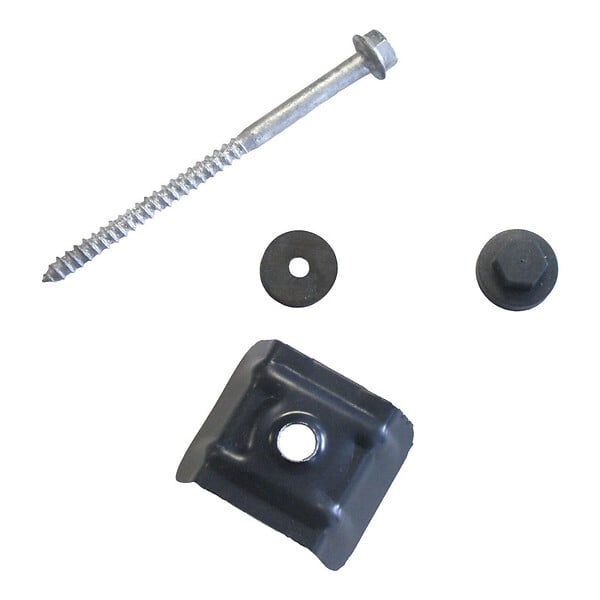 MCCOVER - Kit 50 fixations pour plaques acier nervurées 900/25 – Gris 7016 Gris anthracite RAL 7016, Unités - 50 pièces - large