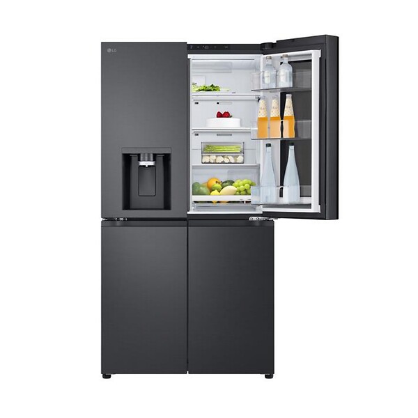 LG - réfrigérateur américain 91cm 646l total no-frost noir acier - GMK960EV2E - large