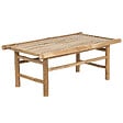 BELIANI - Table basse de jardin TODI Bambou Marron - vignette