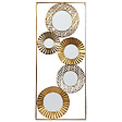 BELIANI - Décoration murale MAICOBA Métal 90 cm Doré - vignette