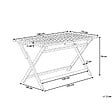 BELIANI - Table de salle à manger de jardin CENTO 140 cm 75 cm Acacia Marron - vignette