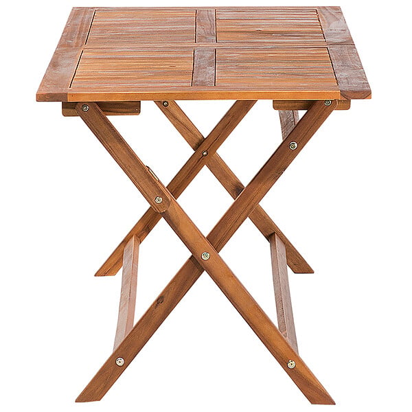 BELIANI - Table de salle à manger de jardin CENTO 140 cm 75 cm Acacia Marron - large