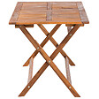 BELIANI - Table de salle à manger de jardin CENTO 140 cm 75 cm Acacia Marron - vignette