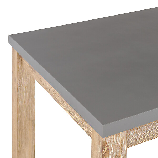 BELIANI - Table de salle à manger de jardin OSTUNI 180 cm 90 cm Béton Gris - large