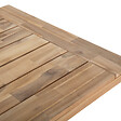 BELIANI - Table de salle à manger de jardin SCANIA 170 cm 80 cm Acacia Blanc - vignette