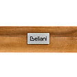 BELIANI - Table de salle à manger de jardin CALABRITTO 90 cm 180 cm Acacia Marron - vignette