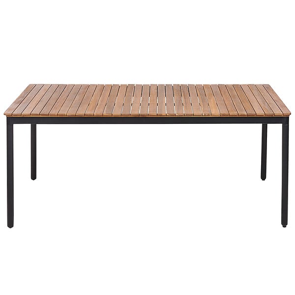 BELIANI - Table de salle à manger de jardin VALLESE 180 cm 90 cm Acacia Marron - large