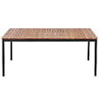 BELIANI - Table de salle à manger de jardin VALLESE 180 cm 90 cm Acacia Marron - vignette