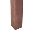 BELIANI - Table de salle à manger de jardin TUSCANIA 180 cm 100 cm Bois d\'eucalyptus Marron foncé - vignette