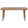 BELIANI - Table de salle à manger de jardin PARAGGI 180 cm 90 cm Bois d\'acacia certifié Marron - vignette
